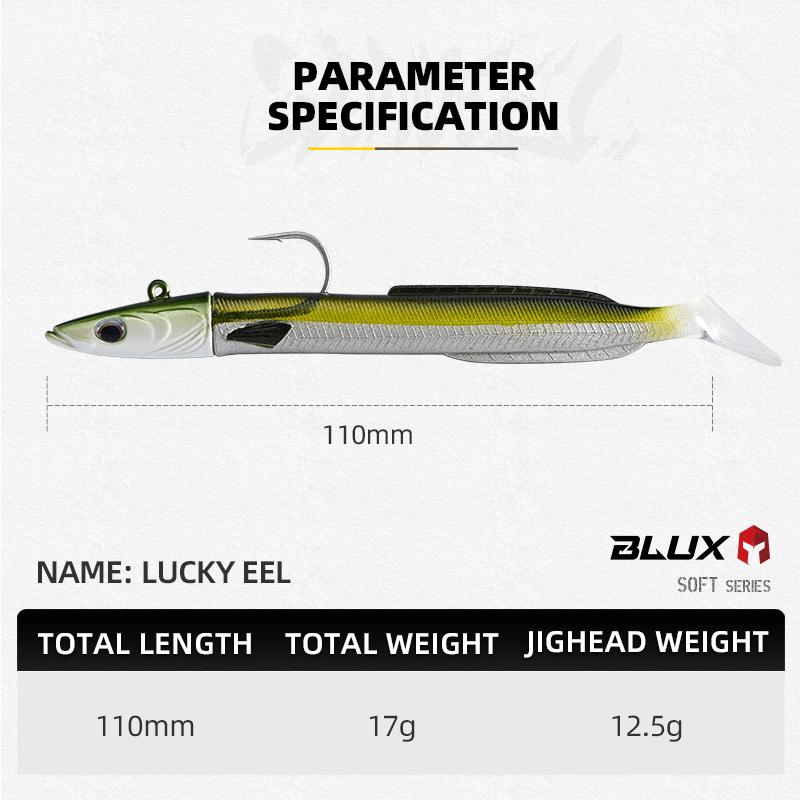 BLUX Happy Sandeel 11cm 17g So – обзор и цена Fishing Equipment Daiwa
