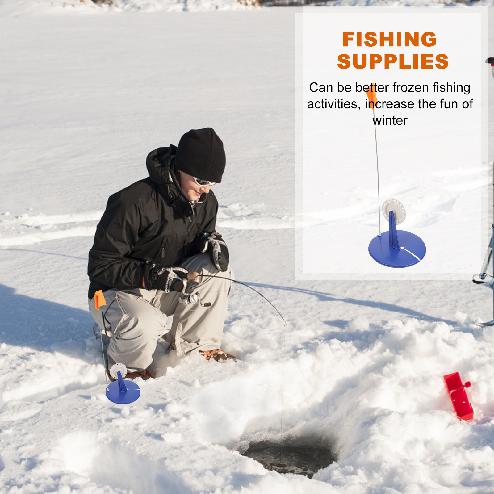 Ice Fishing Tip Material Winte – обзор и цена Ice Fishing Tip Up
