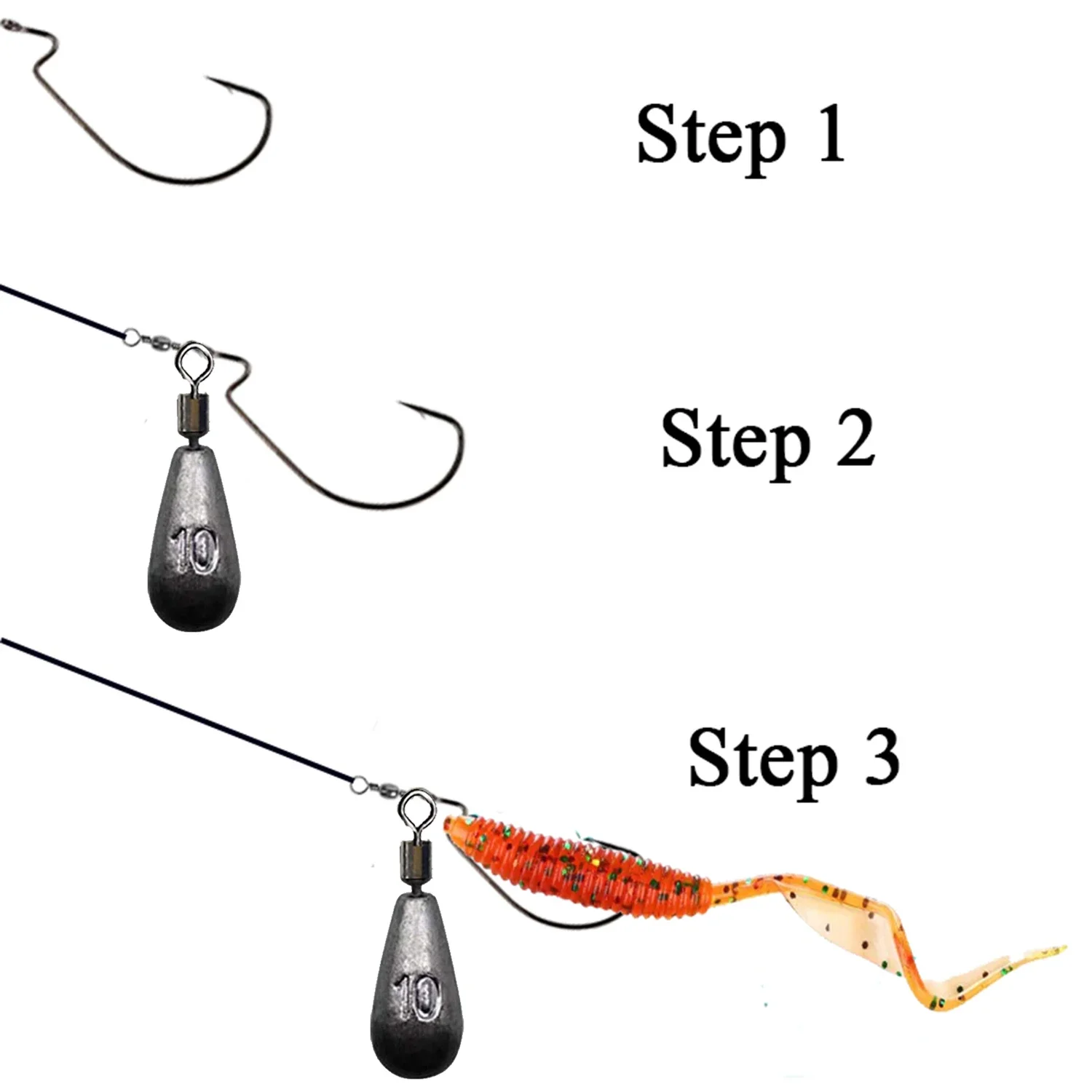 10pcs/lot Fishing Weight Sinke – обзор и цена Fishing Equipment For Beginners