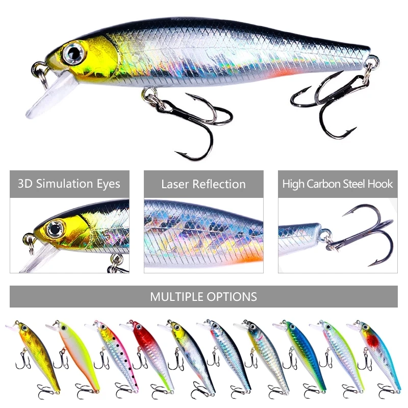 Minnow Crank Wobbler Jerkbait  – обзор и цена Fishing Equipment Daiwa