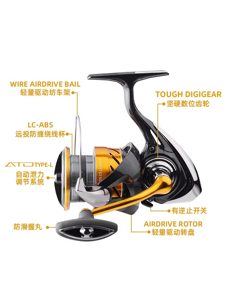 24 DAIWA REVROS CS LT Spinning – обзор и цена Fishing Equipment Daiwa