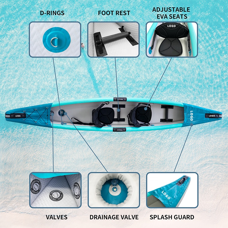 Drop Stitch Kayak Inflatable C – обзор и цена Fishing Equipment For Sale