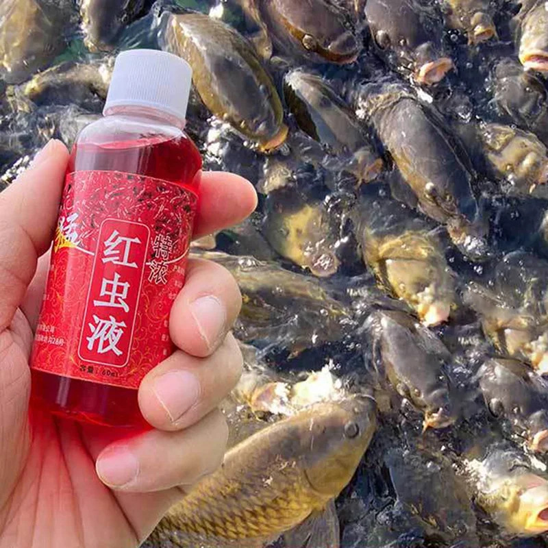 60ML Liquid Blood Worm Scent F – обзор и цена Fishing Equipment For Sale