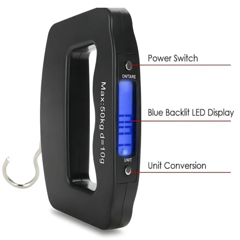 50kg/10g Travel Luggage Scale  – обзор и цена Fishing Equipment For Beginners
